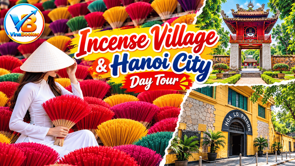 Incense Quang Phu Cau Village & Hanoi City Day Tour
