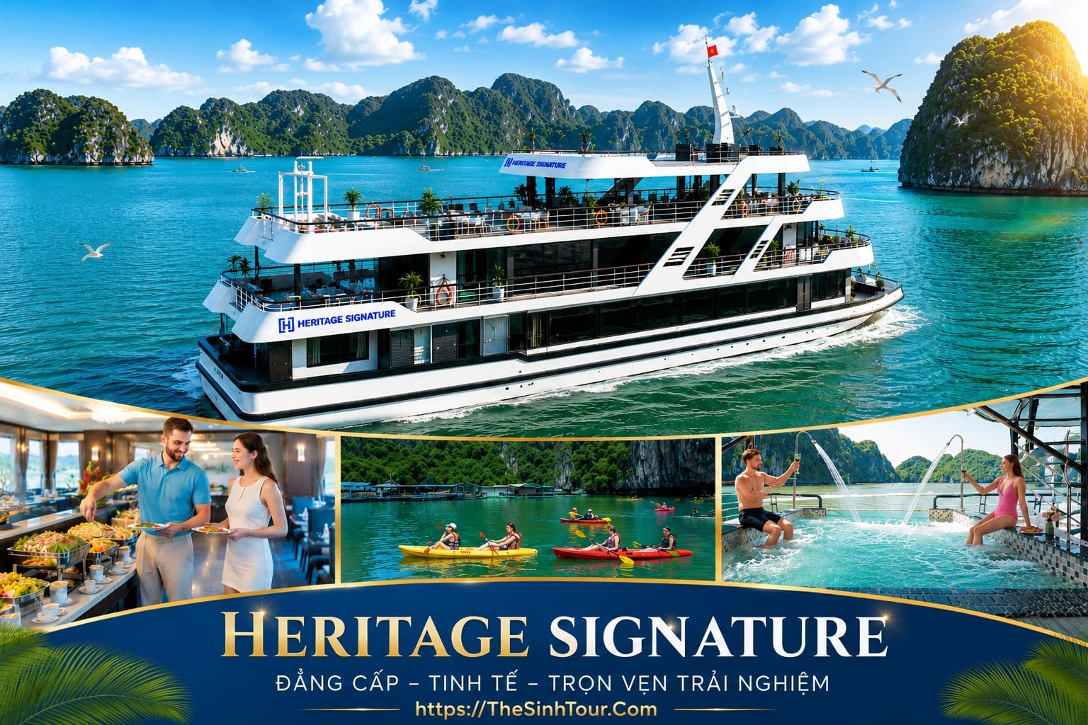 Halong Heritage Signature Day Cruise
