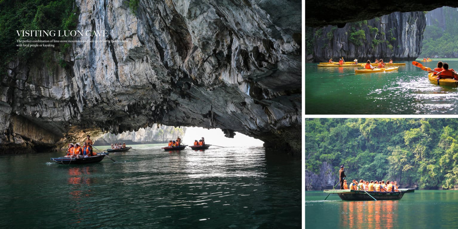 Tour Quảng Ninh 1 ngày hành trình HANG SỬNG SỐT – ĐẢO TITOP – CHÈO KAYAK HANG LUỒN