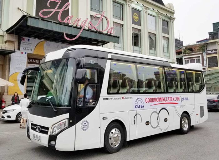 Xe từ Hà Nội đến Cát Bà