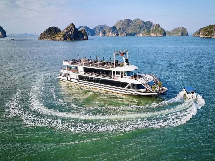 TOUR HẠ LONG 1 NGÀY – HALONG DIAMOND CRUISE TÀU 5 SAO LUXURY