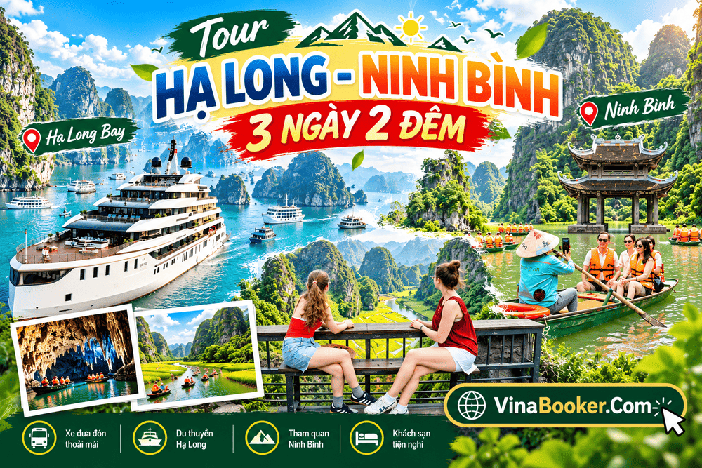Ninh Bình Hạ Long 3 ngày 2 đêm