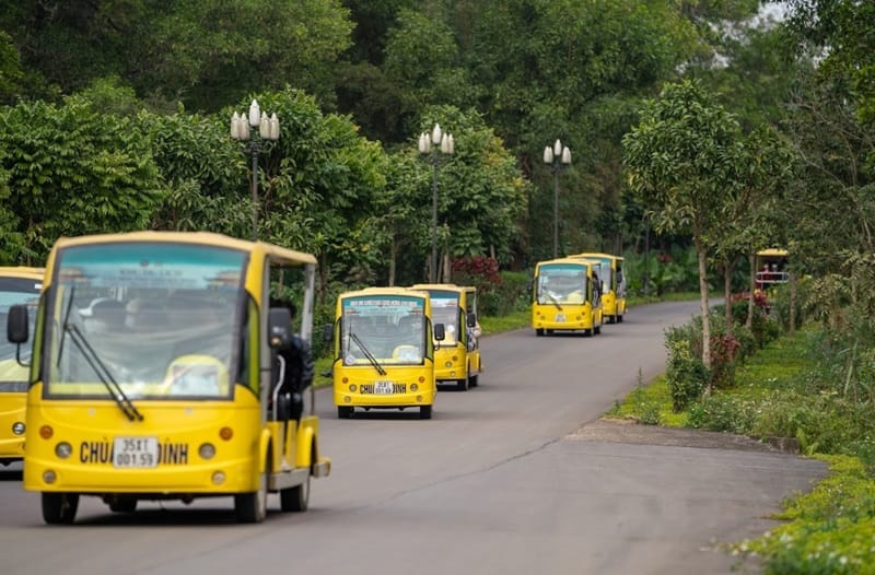 ve-xe-dien-bai-dinh Giá vé xe điện chùa Bái Đính 2025