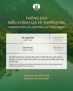 Giá Vé Tràng An 2026