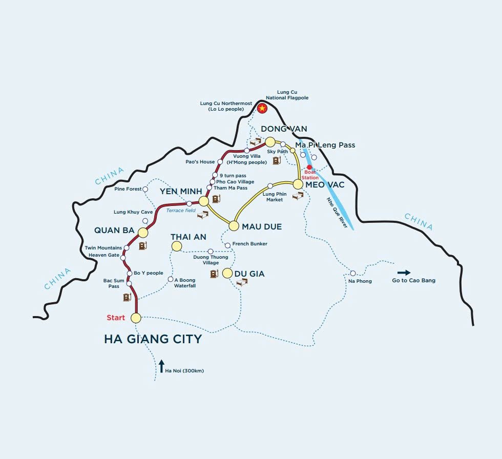 Tour Hà Giang Bằng Xe Máy 2 Ngày 3 Đêm