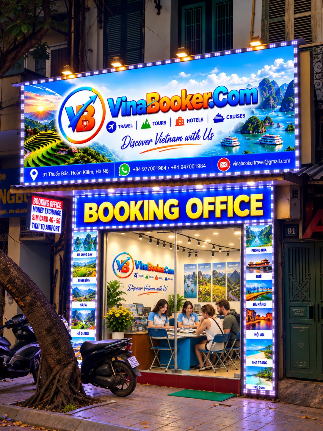 Địa điểm VinaBooker Hà Nội